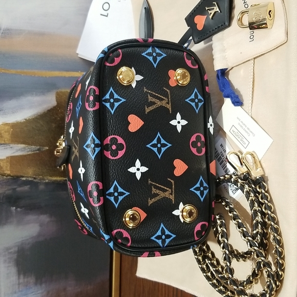 SOLD Louis Vuitton Black Game On Vanity Bag - Picture 9 of 12